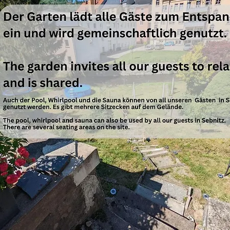 Famzi - Urlaubsmagie - Familienwohnung Mit Gemeinschaftsgarten, -sauna & -pool Semesterbostad Sebnitz