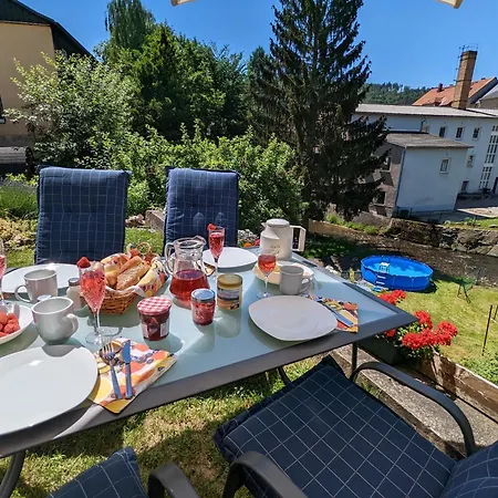 Feriehus Urlaubsmagie - Morgenlicht - Sauna & Saisonaler Pool Sebnitz